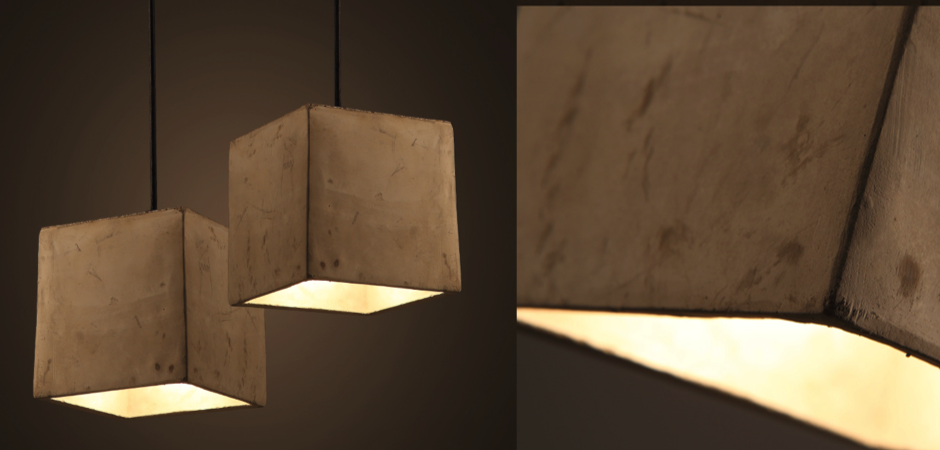 Подвесной светильник Art Concrete Cub Подвесной светильник Art Concrete Cub - Loft-Concept в Челябинске