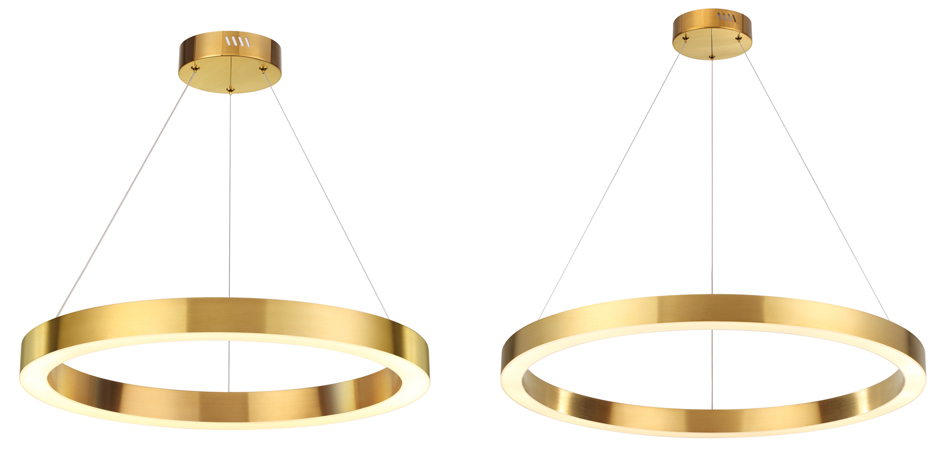 Люстра Gold Ribbon Ring II Люстра Gold Ribbon Ring II - Loft-Concept в Челябинске