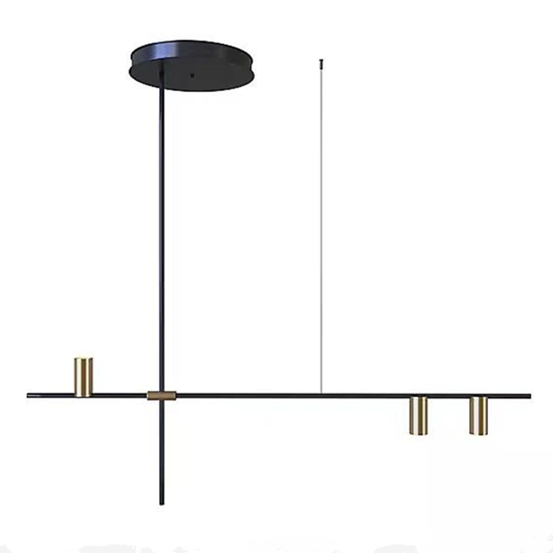Подвесной светильник TRIBES LINEAR PENDANT Золотой Черный Подвесной светильник TRIBES LINEAR PENDANT Золотой Черный в Челябинске | Loft Concept