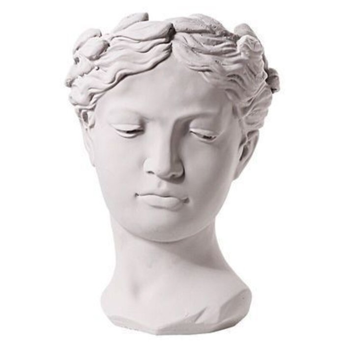 Ваза Female Bust white ivory ( слоновая кость ) Ваза Female Bust white ivory ( слоновая кость ) в Челябинске | Loft Concept