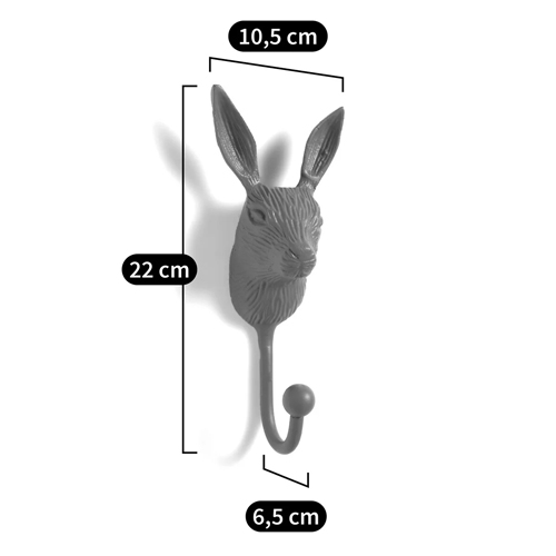 Настенный крючок в виде зайца Hare Wall Hook Pink Настенный крючок в виде зайца Hare Wall Hook Pink в Челябинске