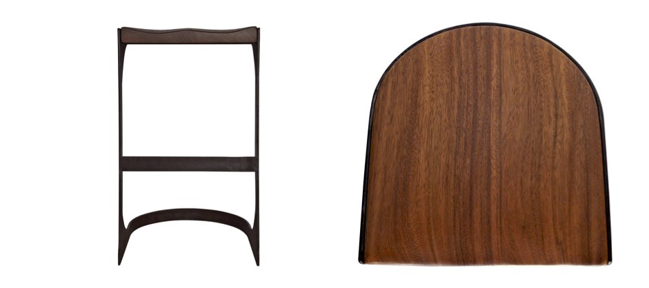Барный стул Industrial Loft Modern Wood Bar Stool Барный стул Industrial Loft Modern Wood Bar Stool - Loft-Concept в Челябинске