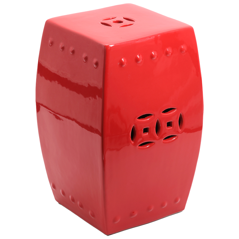 Керамический табурет Red Guest Красный Керамический табурет Red Guest Красный в Челябинске | Loft Concept