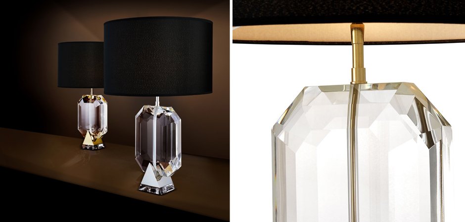 Настольная лампа Eichholtz Table Lamp Emerald Gold & Black Настольная лампа Eichholtz Table Lamp Emerald Gold & Black - Loft-Concept в Челябинске
