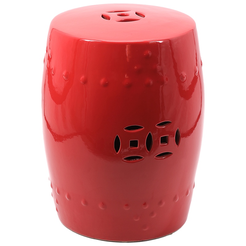 Керамический табурет Prosperity Color Red Красный Керамический табурет Prosperity Color Red Красный в Челябинске | Loft Concept