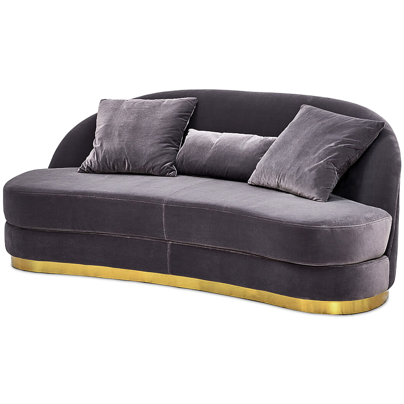 Диван Zalika Sofa Violet Dusk ( фиолетовый сумрак ) Глянцевое золото Диван Zalika Sofa Violet Dusk ( фиолетовый сумрак ) Глянцевое золото в Челябинске | Loft Concept