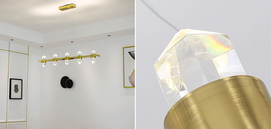 Люстра large Crystals Line Brass Люстра large Crystals Line Brass - Loft-Concept в Челябинске