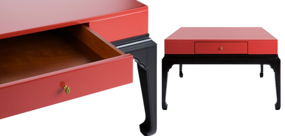 Журнальный стол Chinese Red Surprise Table Журнальный стол Chinese Red Surprise Table - Loft-Concept в Челябинске