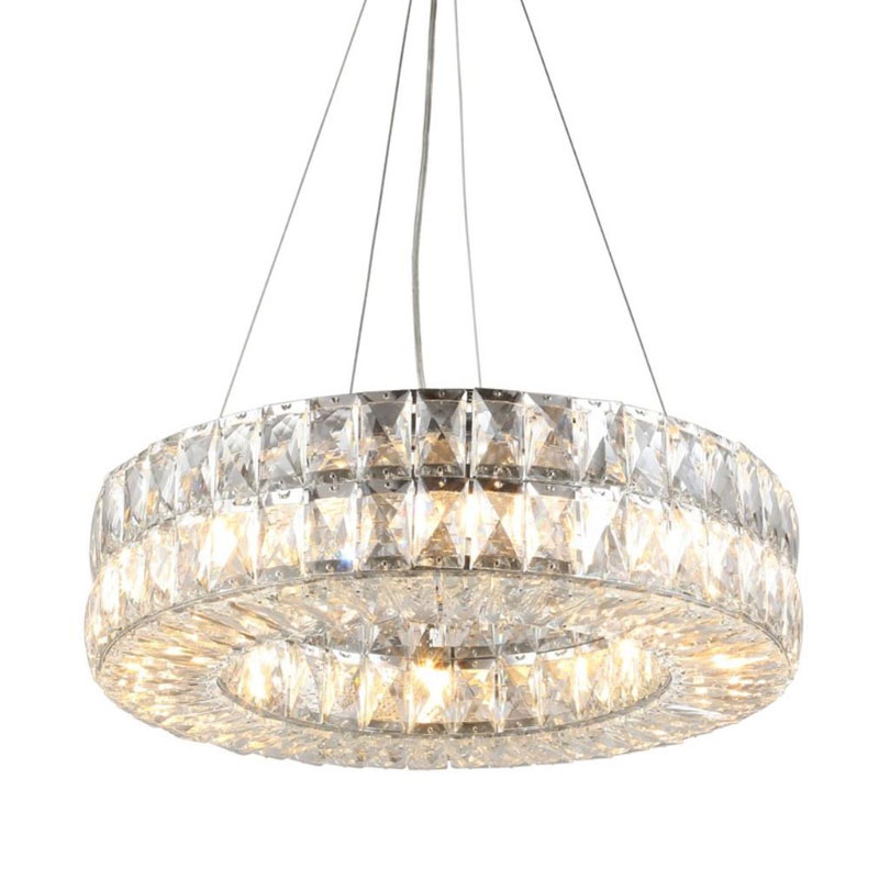 Люстра Crystal Regena Silver Chandelier Прозрачный Хром Люстра Crystal Regena Silver Chandelier Прозрачный Хром в Челябинске | Loft Concept
