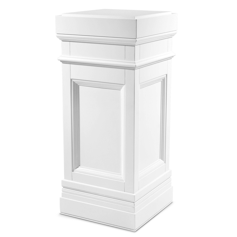 Подставка Eichholtz Сolumn Marceau white Белый Подставка Eichholtz Сolumn Marceau white Белый в Челябинске | Loft Concept