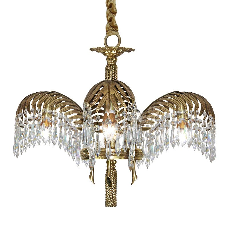 Люстра CHANDELIER HILDEBRANDT S Латунь Прозрачное Стекло Люстра CHANDELIER HILDEBRANDT S Латунь Прозрачное Стекло в Челябинске | Loft Concept