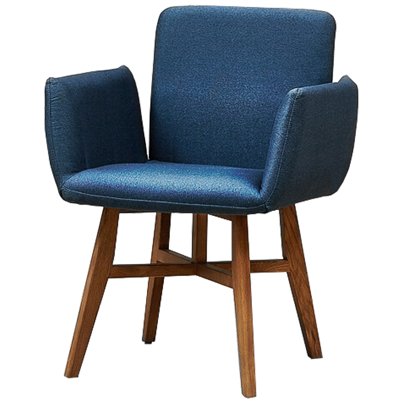 Стул Sionn Stool Синий Коричневый Стул Sionn Stool Синий Коричневый в Челябинске | Loft Concept