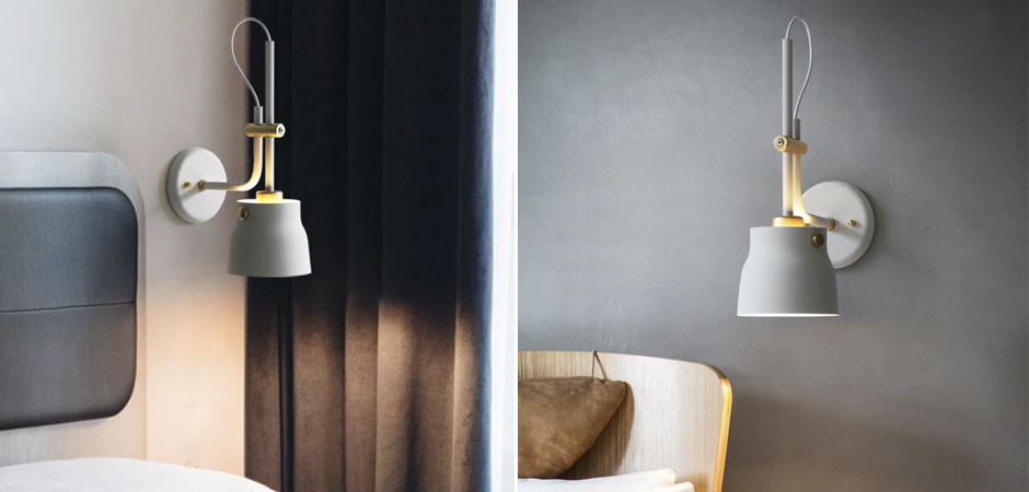 Бра RAM PLASENCIA Wall Lamp white - фото №1