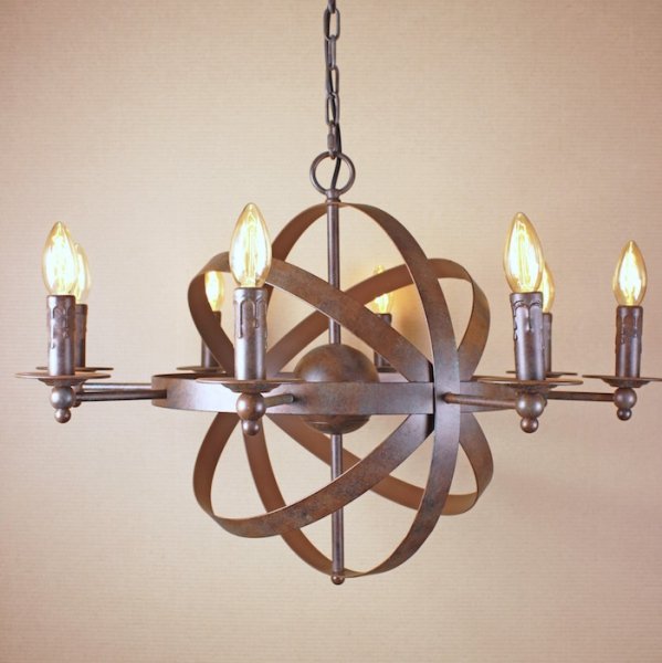 Люстра Heliosphere Chandelier Коричневый Люстра Heliosphere Chandelier Коричневый в Челябинске | Loft Concept