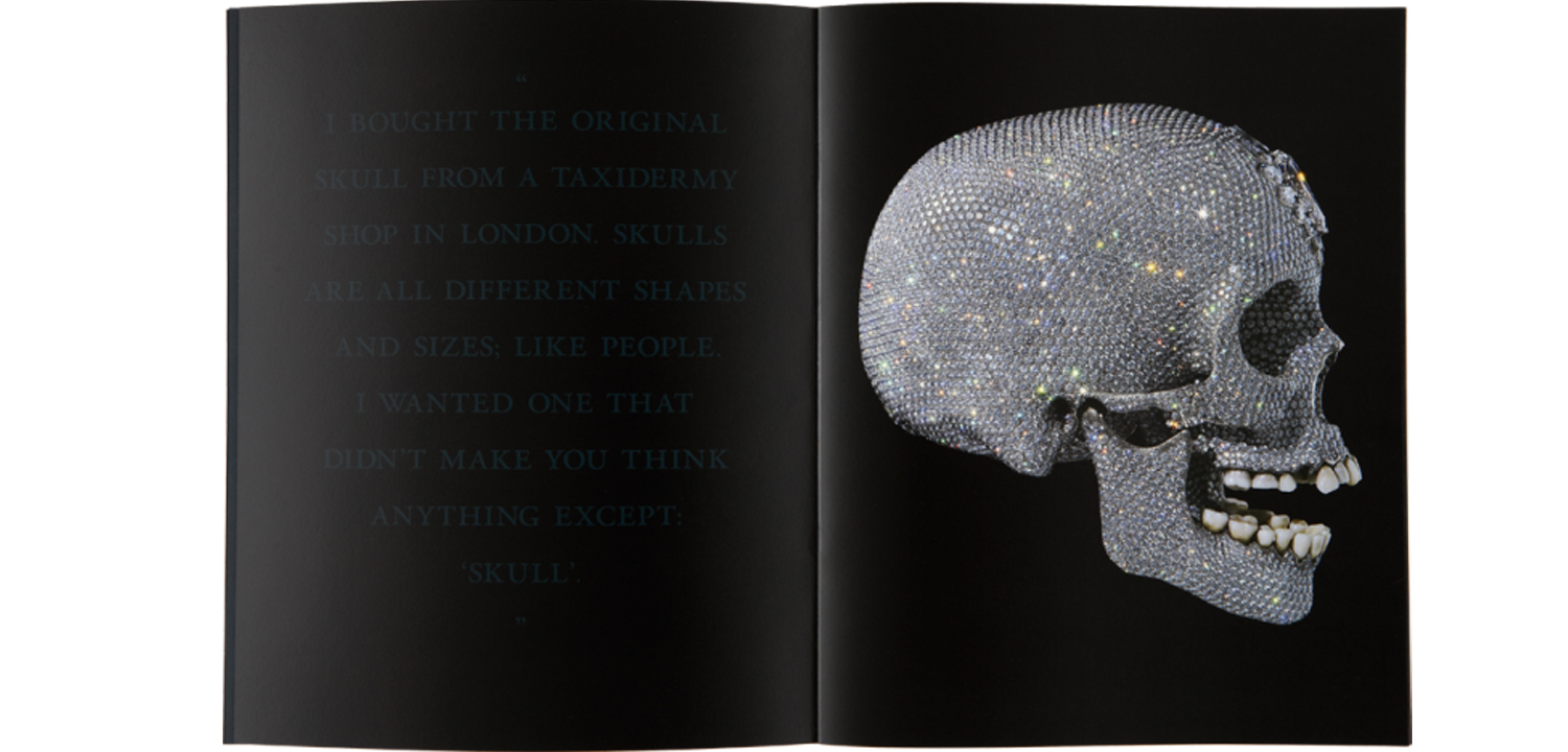 Книга Дэмьен Херст Damien Hirst For the Love of God Catalogue - фото №1