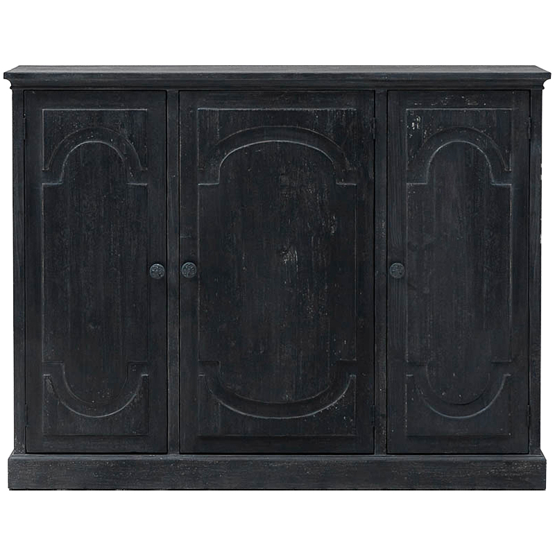 Комод прованс Gethin Provence Chest of Drawers Черный Комод прованс Gethin Provence Chest of Drawers Черный в Челябинске | Loft Concept