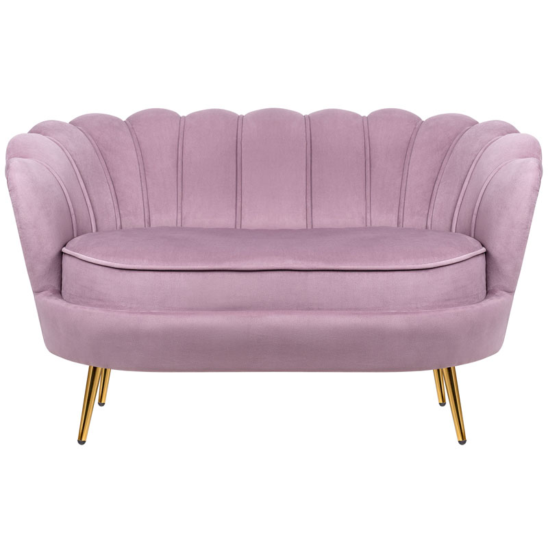 Диван розовый seashell pink Белый Диван розовый seashell pink Белый в Челябинске | Loft Concept