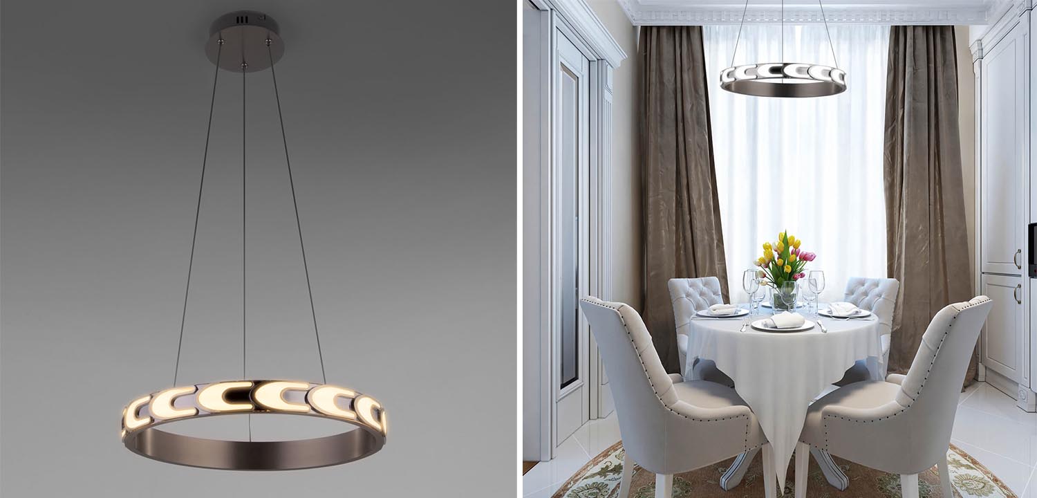 Люстра Maoris Ring Horizontal Chandelier D45 - фото