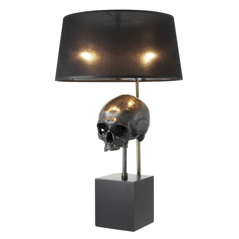 Настольная лампа Eichholtz Table Lamp Extruder Черный Латунь Настольная лампа Eichholtz Table Lamp Extruder Черный Латунь в Челябинске | Loft Concept