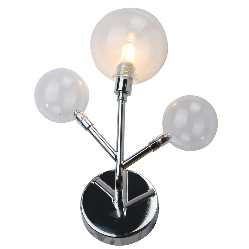 Бра Berries Trio Sconce chromium Хром Золотой Шампань Бра Berries Trio Sconce chromium Хром Золотой Шампань в Челябинске | Loft Concept