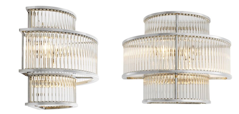 Бра Wall Lamp Mancini Nickel Бра Wall Lamp Mancini Nickel - Loft-Concept в Челябинске