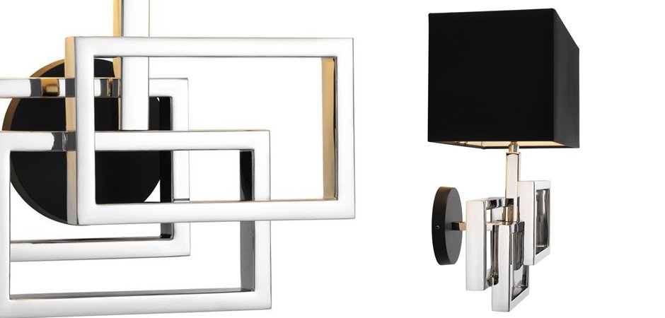 Бра Wall Lamp Windolf Nickel Бра Wall Lamp Windolf Nickel - Loft-Concept в Челябинске