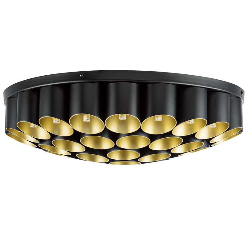 Потолочный светильник Garbi Black Pipe Organ Ceiling Lamp 40 Черный Золотой Потолочный светильник Garbi Black Pipe Organ Ceiling Lamp 40 Черный Золотой в Челябинске | Loft Concept