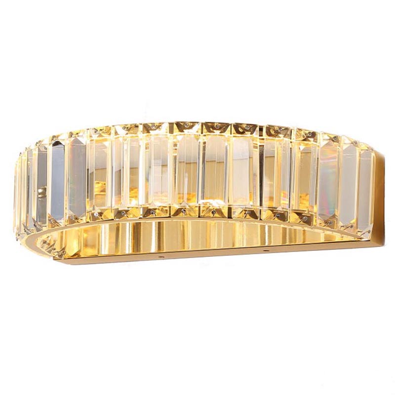 Бра Crystal Shine Linda Gold Wall Lamp A Золотой Прозрачный (Transparent) Бра Crystal Shine Linda Gold Wall Lamp A Золотой Прозрачный (Transparent) в Челябинске | Loft Concept