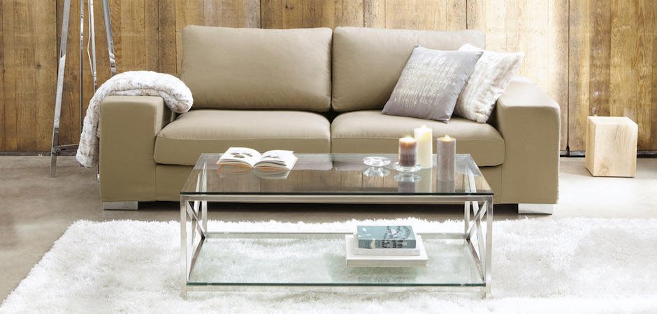 Журнальный стол Brilliant Glass Coffee Table - Loft-Concept в Челябинске