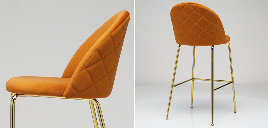 Барный стул Vendramin Bar Stool terracotta Барный стул Vendramin Bar Stool terracotta - Loft-Concept в Челябинске
