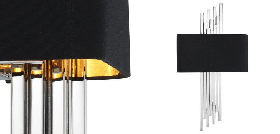 Бра Eichholtz Wall Lamp Caruso Nickel Бра Eichholtz Wall Lamp Caruso Nickel - Loft-Concept в Челябинске
