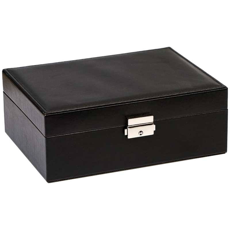 Шкатулка Brangwen Jewerly Organizer Box black Черный Шкатулка Brangwen Jewerly Organizer Box black Черный в Челябинске | Loft Concept