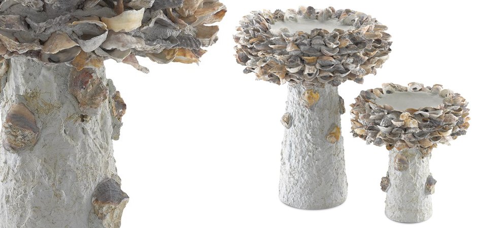 Статуэтка Oyster Shell Small Bird Bath Статуэтка Oyster Shell Small Bird Bath - Loft-Concept в Челябинске