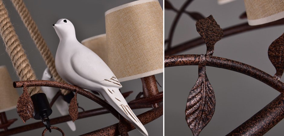 Люстра Norman Bird Forest 9 Люстра Norman Bird Forest 9 - Loft-Concept в Челябинске