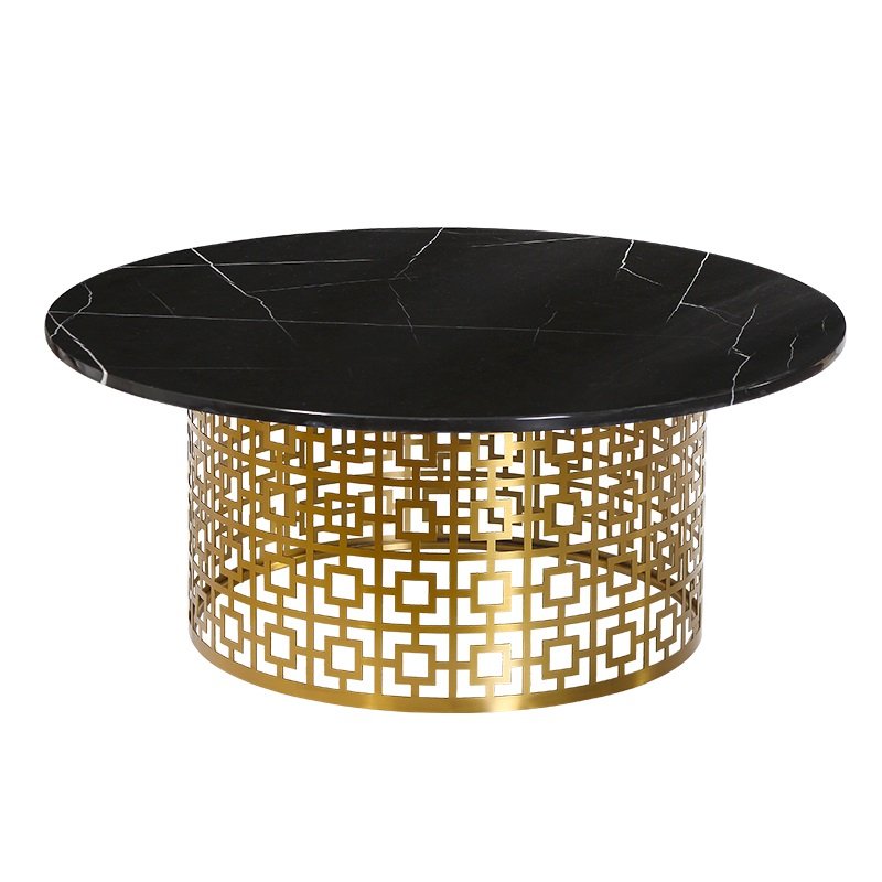 Кофейный стол Artesia Coffee Table Black Глянцевое золото Черный Кофейный стол Artesia Coffee Table Black Глянцевое золото Черный в Челябинске | Loft Concept