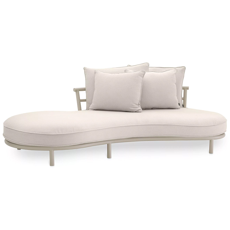 Диван Eichholtz Sofa Laguno Right Молочный Бежевый в Челябинске | Loft Concept 