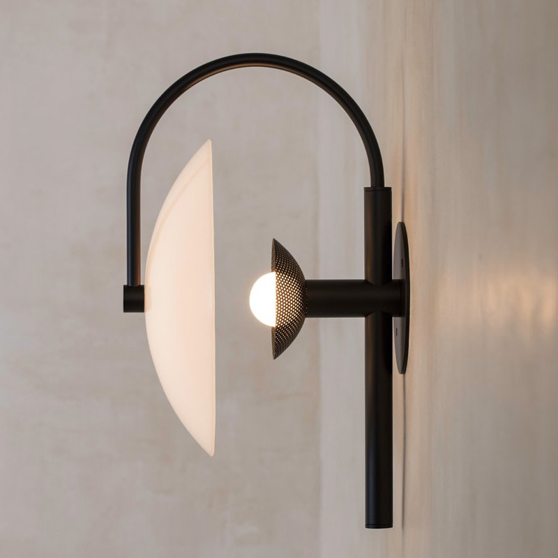 Бра Aperture Wall lamp Белый Черный Бра Aperture Wall lamp Белый Черный в Челябинске | Loft Concept