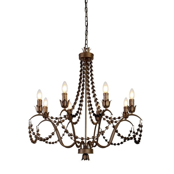 Люстра Viscings Chandelier 8 Бронза Люстра Viscings Chandelier 8 Бронза в Челябинске | Loft Concept