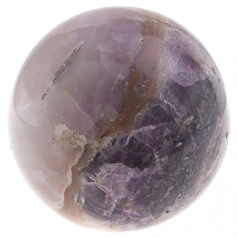 Шар декоративный из натурального камня Флюорит Natural Stone Spheres 9.5 см Сиреневый Розовый Шар декоративный из натурального камня Флюорит Natural Stone Spheres 9.5 см Сиреневый Розовый в Челябинске | Loft Concept