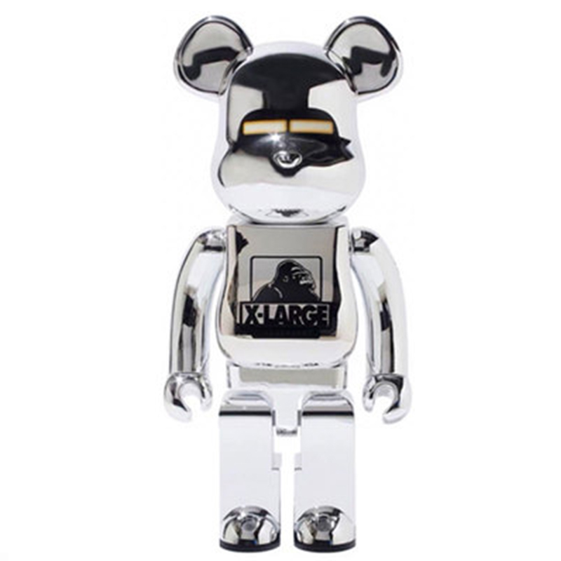 Статуэтка Bearbrick Chrome X-Large Темный хром Статуэтка Bearbrick Chrome X-Large Темный хром в Челябинске | Loft Concept