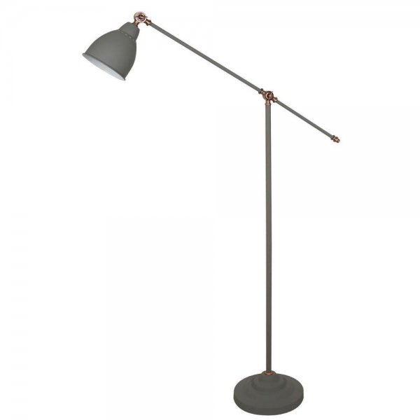 Торшер Holder Floor Lamp Grey Серый Торшер Holder Floor Lamp Grey Серый в Челябинске | Loft Concept