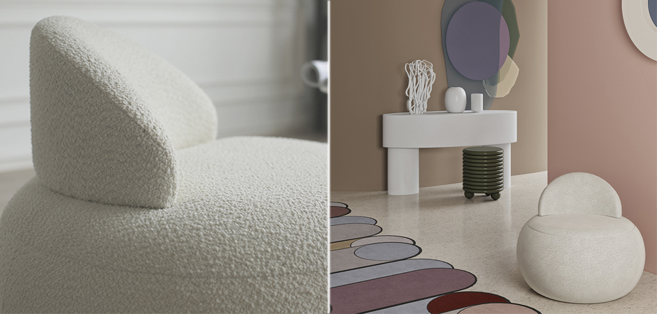 Кресло Boucle Snowball Armchair Кресло Boucle Snowball Armchair - Loft-Concept в Челябинске
