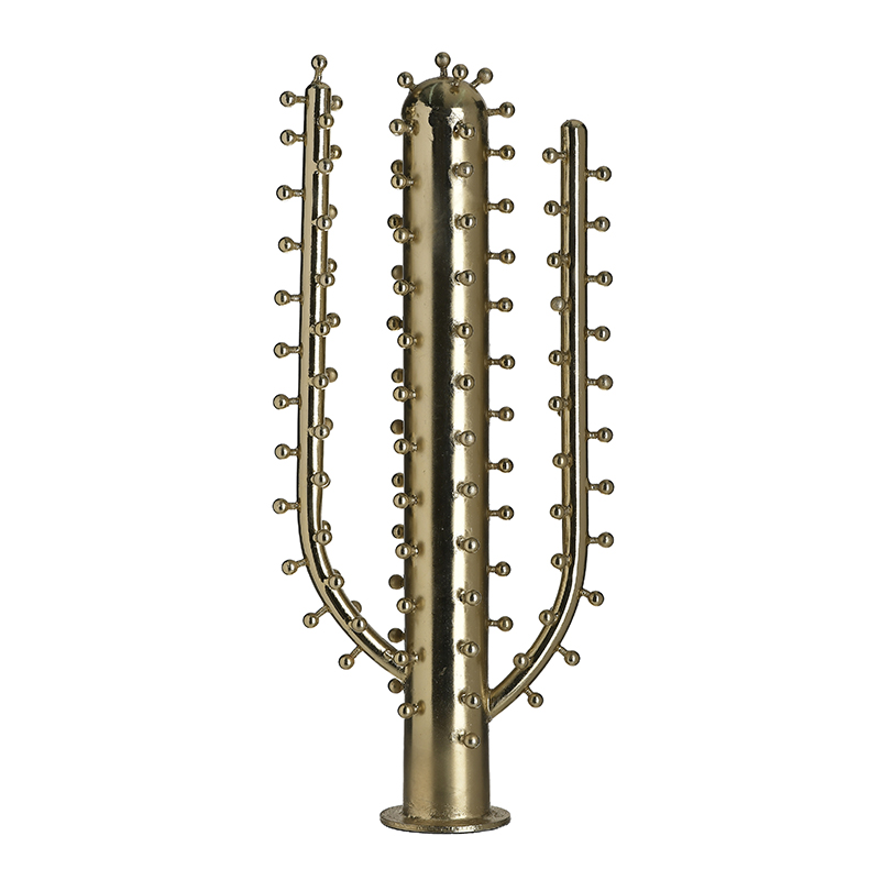 Статуэтка Metal Cactus 46 Золотой Статуэтка Metal Cactus 46 Золотой в Челябинске | Loft Concept