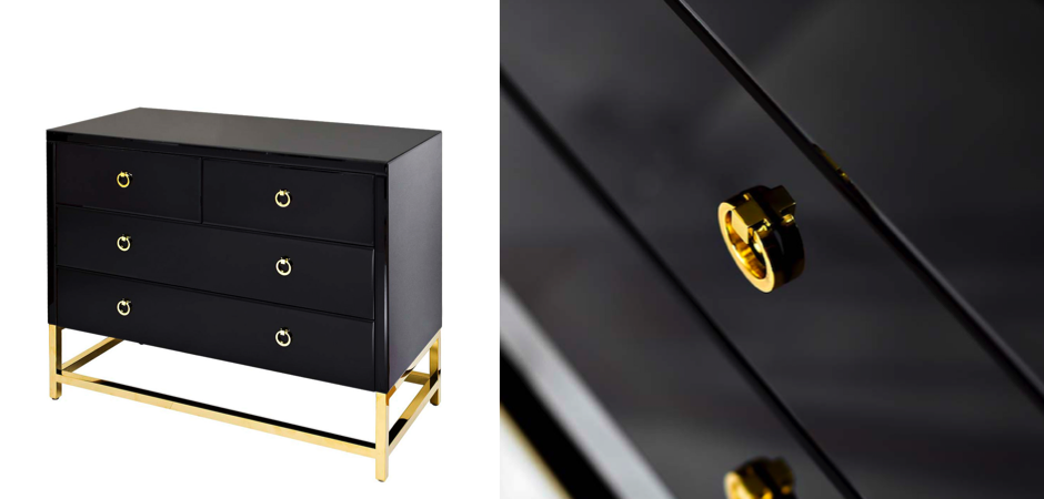 Комод Black Gold Comode Комод Black Gold Comode - Loft-Concept в Челябинске