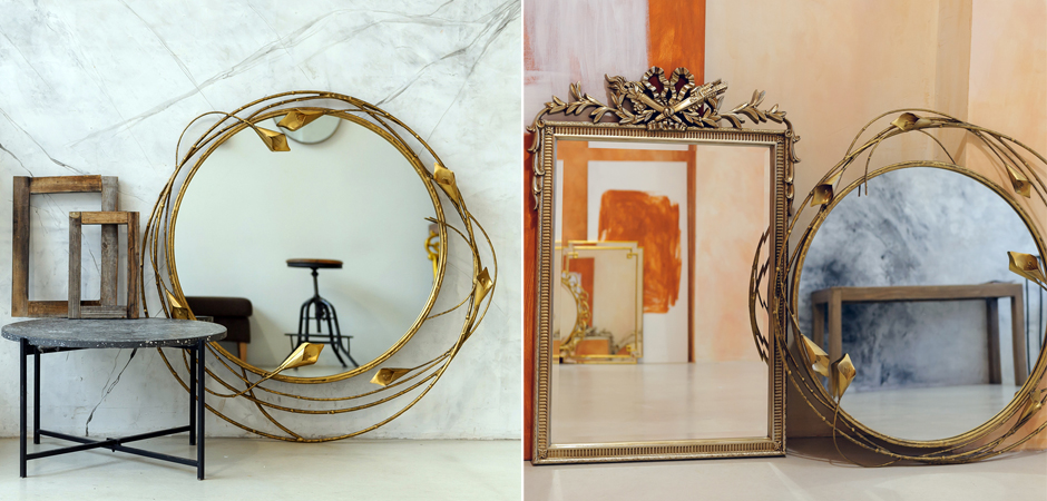 Зеркало Liana with Flower Mirror Зеркало Liana with Flower Mirror - Loft-Concept в Челябинске