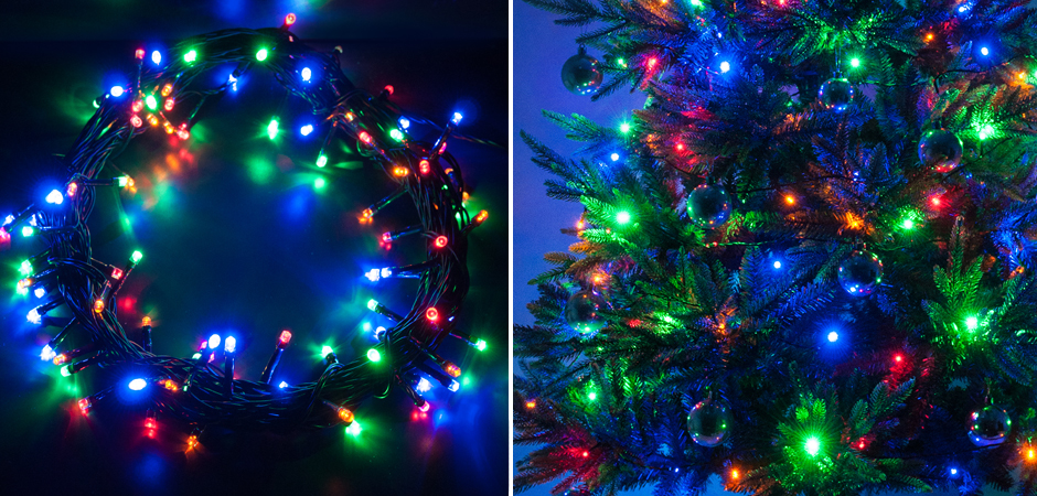 Интерьерная Гирлянда Цветные диоды - Loft-Concept в Челябинске