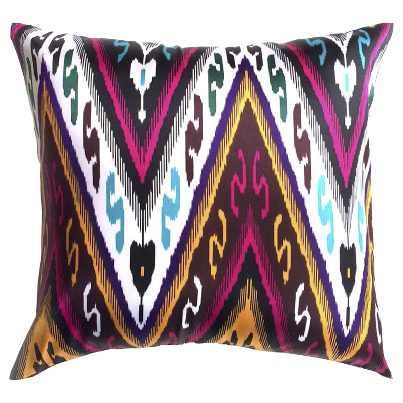 Подушка Bright Ikat I Мульти Подушка Bright Ikat I Мульти в Челябинске | Loft Concept