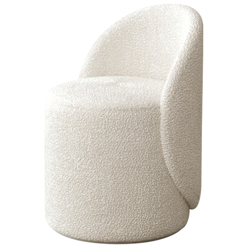 Пуф Bridie Pouf Белый Черный Голубой Оранжевый Розовый в Челябинске | Loft Concept 