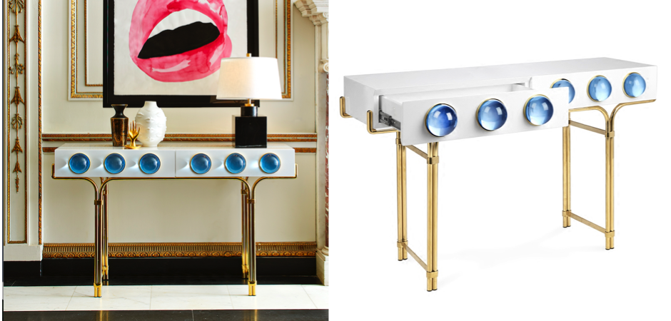 Консоль Globo Console Синий цвет Консоль Globo Console Синий цвет - Loft-Concept в Челябинске