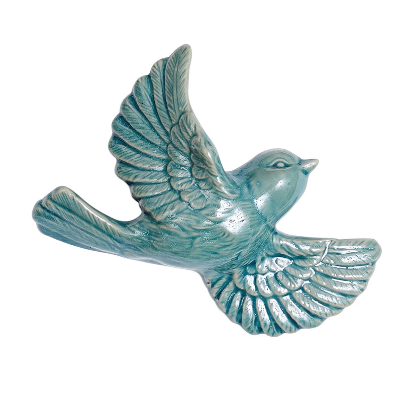 Аксессуар на стену Wall Accessory Birds V Голубой Аксессуар на стену Wall Accessory Birds V Голубой в Челябинске | Loft Concept